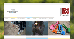 Desktop Screenshot of acim.cat