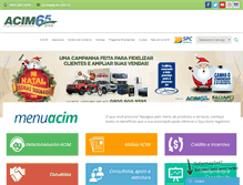 Tablet Screenshot of acim.com.br
